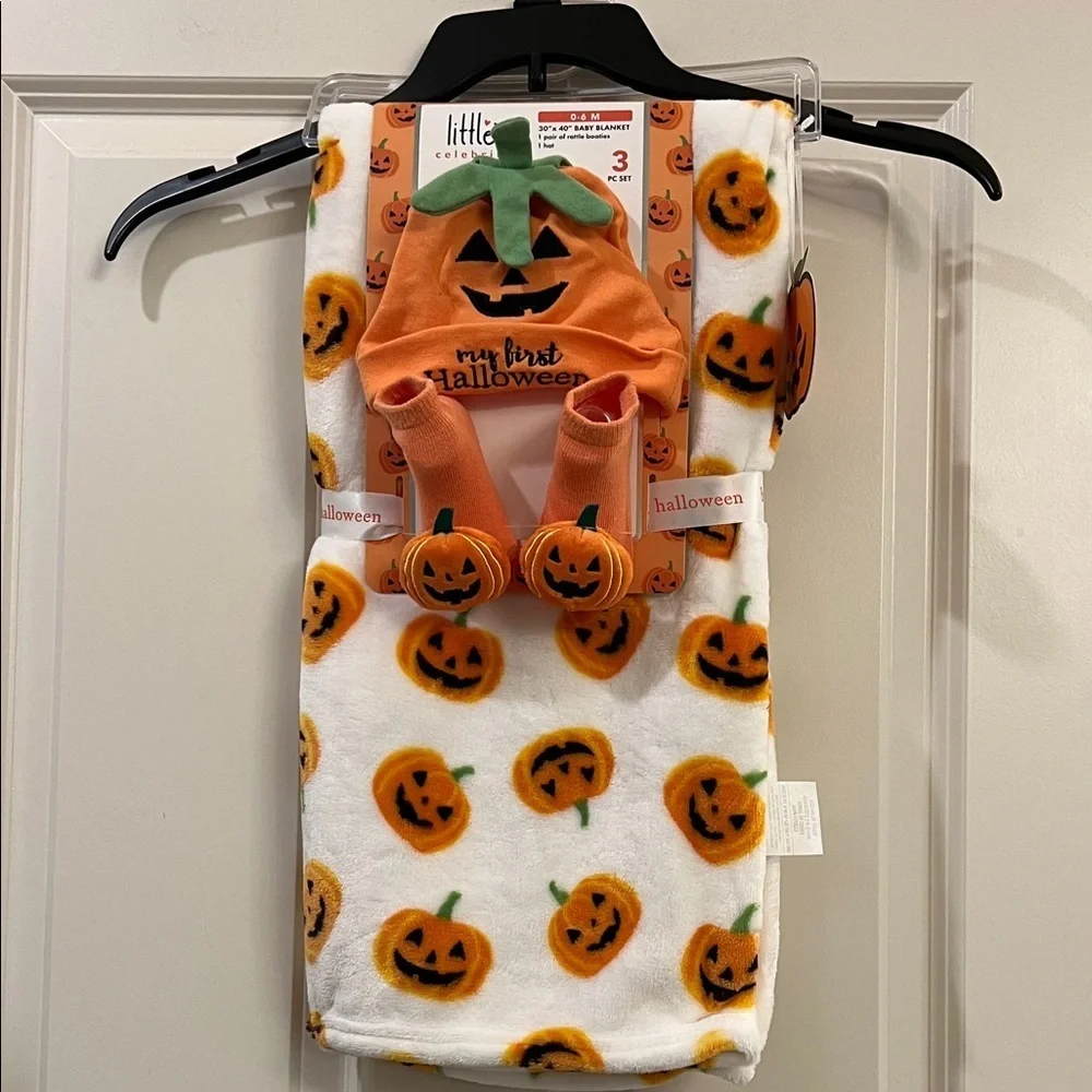 Pumpkin Set - Orange and White